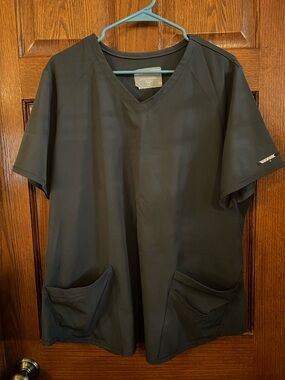 Skechers 2XL Gray Scrub Top